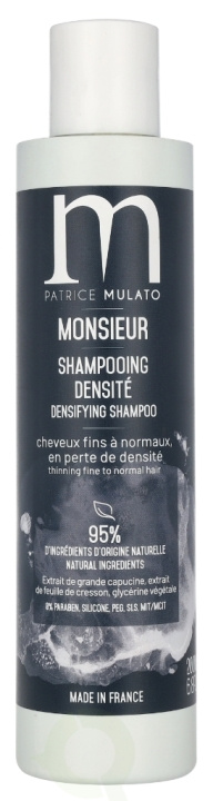 Patrice Mulato P. Mulato Monsieur Density Shampoo 200 ml in de groep BEAUTY & HEALTH / Haar & Styling / Haarverzorging / Shampoo bij TP E-commerce Nordic AB (D08280)