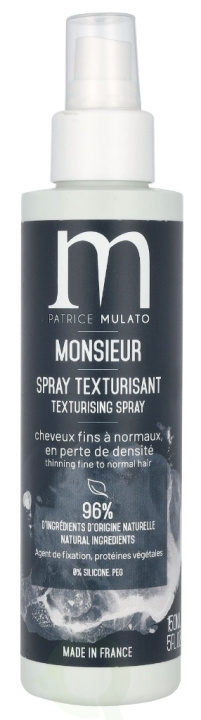 Patrice Mulato P. Mulato Monsieur Texturizing Spray 150 ml in de groep BEAUTY & HEALTH / Haar & Styling / Hair styling / Haarlak bij TP E-commerce Nordic AB (D08281)