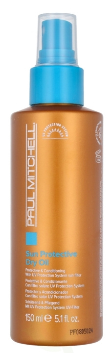 Paul Mitchell Paul Mitchel Sun Protective Dry Oil 150 ml in de groep BEAUTY & HEALTH / Huidsverzorging / Zonnebank / Zonnebescherming bij TP E-commerce Nordic AB (D08287)