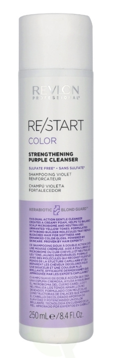 Revlon Re/Start Color Strengthening Purple Cleanser 250 ml in de groep BEAUTY & HEALTH / Huidsverzorging / Gezicht / Schoonmaak bij TP E-commerce Nordic AB (D08289)