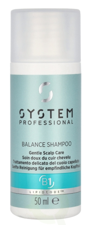 Wella System P. - Lipid Code - Balance Shampoo B1 50 ml in de groep BEAUTY & HEALTH / Haar & Styling / Haarverzorging / Shampoo bij TP E-commerce Nordic AB (D08297)