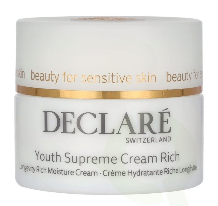 Declare Proyouthing Youth Supreme Cream Rich 50 ml in de groep BEAUTY & HEALTH / Huidsverzorging / Gezicht / Dagcrème bij TP E-commerce Nordic AB (D08320)