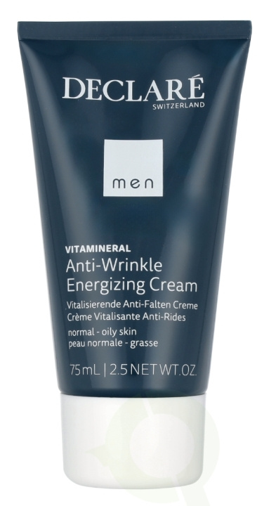 Declare Men Vita Mineral Anti-Wrinkle Energizing Cream 75 ml in de groep BEAUTY & HEALTH / Huidsverzorging / Gezicht / Gezichtscrèmes bij TP E-commerce Nordic AB (D08329)