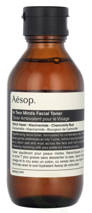 AESOP In Two Minds Facial Toner 100 ml in de groep BEAUTY & HEALTH / Huidsverzorging / Gezicht / Gezichtswater en Facemist bij TP E-commerce Nordic AB (D08332)