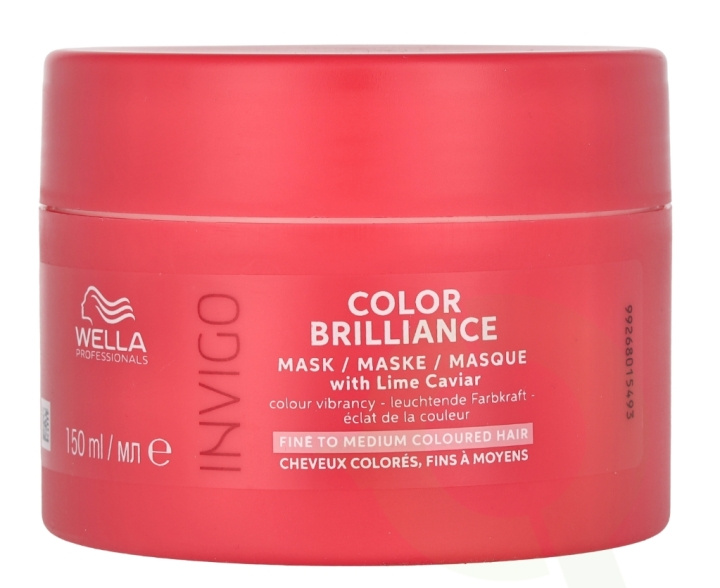 Wella Invigo - Color Brilliance Vibrant Color Mask 150 ml Fine/Normal in de groep BEAUTY & HEALTH / Haar & Styling / Haarverzorging bij TP E-commerce Nordic AB (D08416)