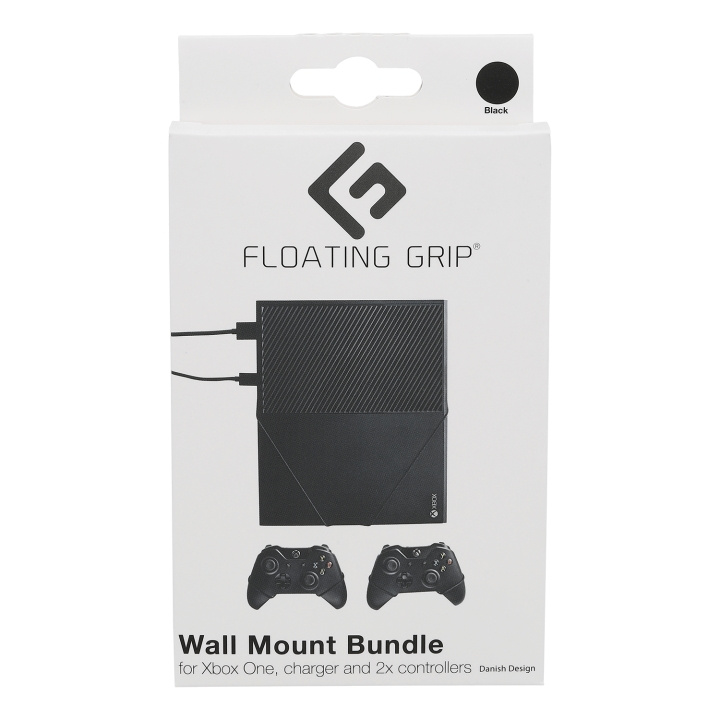 FLOATING GRIP Xbox One en controller muurbevestigingen - Bundel (Zwart) in de groep HOME ELECTRONICS / Spelconsoles en accessoires / Xbox One / Accessoires bij TP E-commerce Nordic AB (D08454)