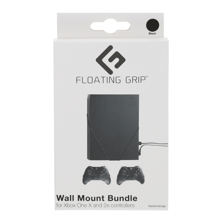 FLOATING GRIP xbox One X en Controller Muurbevestigingen - Bundel (Zwart) in de groep HOME ELECTRONICS / Spelconsoles en accessoires / Xbox One / Accessoires bij TP E-commerce Nordic AB (D08455)