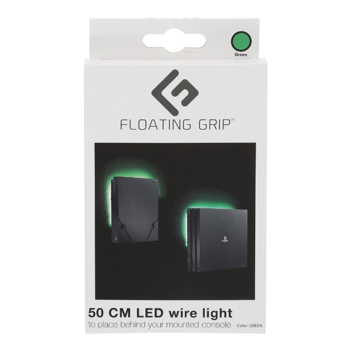 FLOATING GRIP Led draadverlichting met USB groen in de groep HOME ELECTRONICS / Spelconsoles en accessoires / Sony PlayStation 4 bij TP E-commerce Nordic AB (D08463)