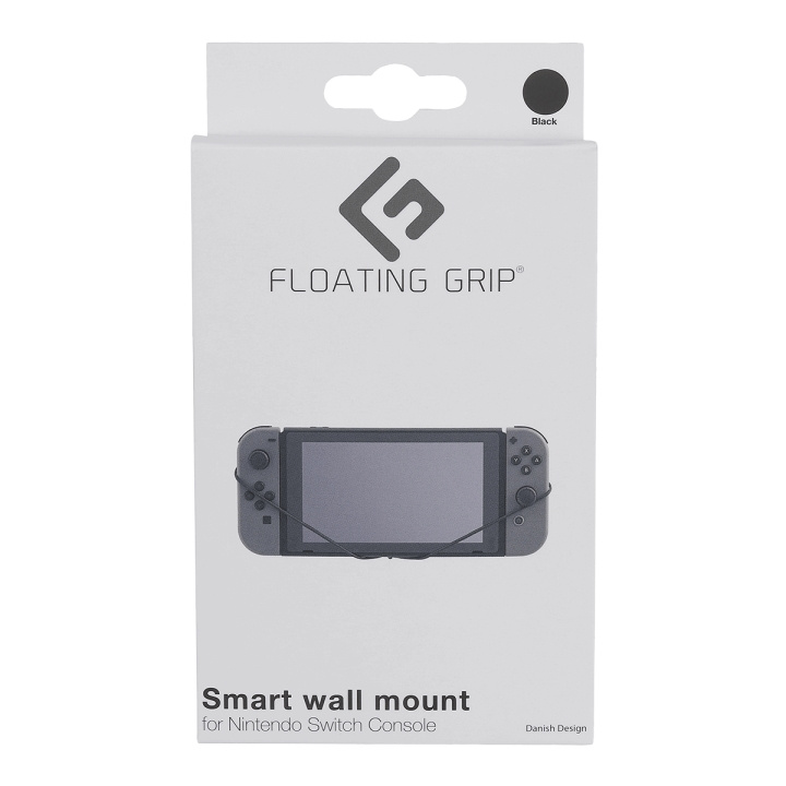 FLOATING GRIP Wandbeugel voor Nintendo Switch Console van FLOATING GRIP®, Zwart in de groep HOME ELECTRONICS / Spelconsoles en accessoires / Nintendo Switch bij TP E-commerce Nordic AB (D08472)