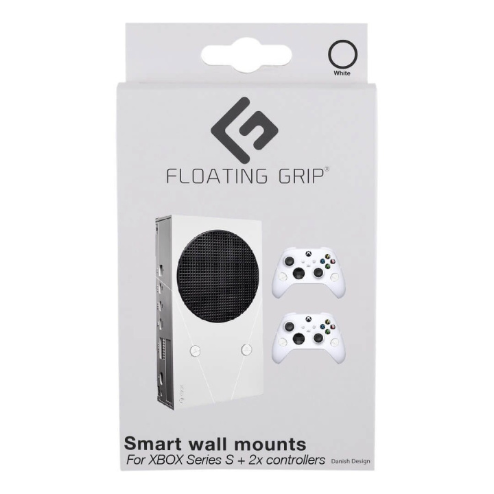 FLOATING GRIP Xbox Seriex S Muurbevestiging - Bundel Wit in de groep HOME ELECTRONICS / Spelconsoles en accessoires / Xbox Series X bij TP E-commerce Nordic AB (D08473)