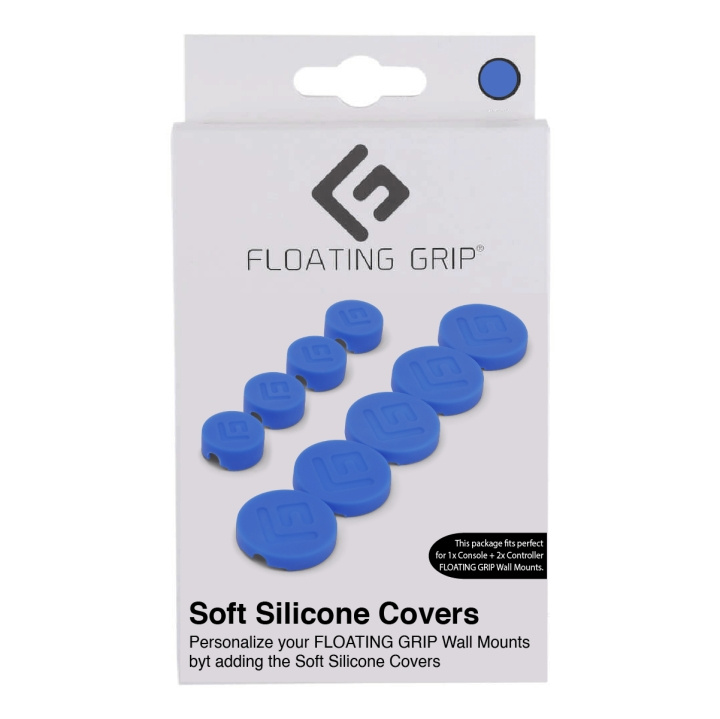 FLOATING GRIP Muurbevestigingshoezen (Blauw) in de groep COMPUTERS & RANDAPPARATUUR / GAMING / Gaming accessoires bij TP E-commerce Nordic AB (D08490)