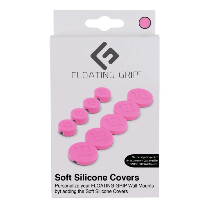 FLOATING GRIP Wandmontagehoezen (Roze) in de groep COMPUTERS & RANDAPPARATUUR / GAMING / Gaming accessoires bij TP E-commerce Nordic AB (D08492)