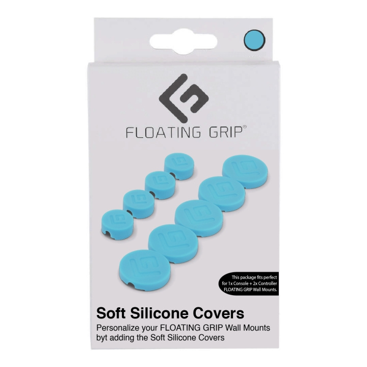 FLOATING GRIP Wandmontagehoezen (Turquoise) in de groep COMPUTERS & RANDAPPARATUUR / GAMING / Gaming accessoires bij TP E-commerce Nordic AB (D08495)