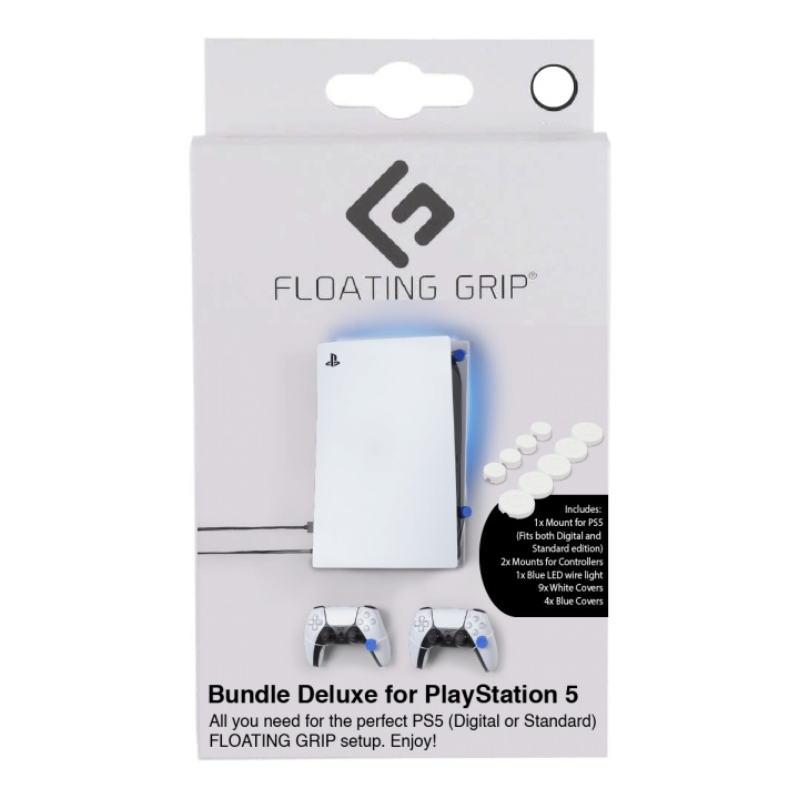 FLOATING GRIP PS5 bundel Deluxe doos in de groep HOME ELECTRONICS / Spelconsoles en accessoires / Sony PlayStation 5 bij TP E-commerce Nordic AB (D08511)