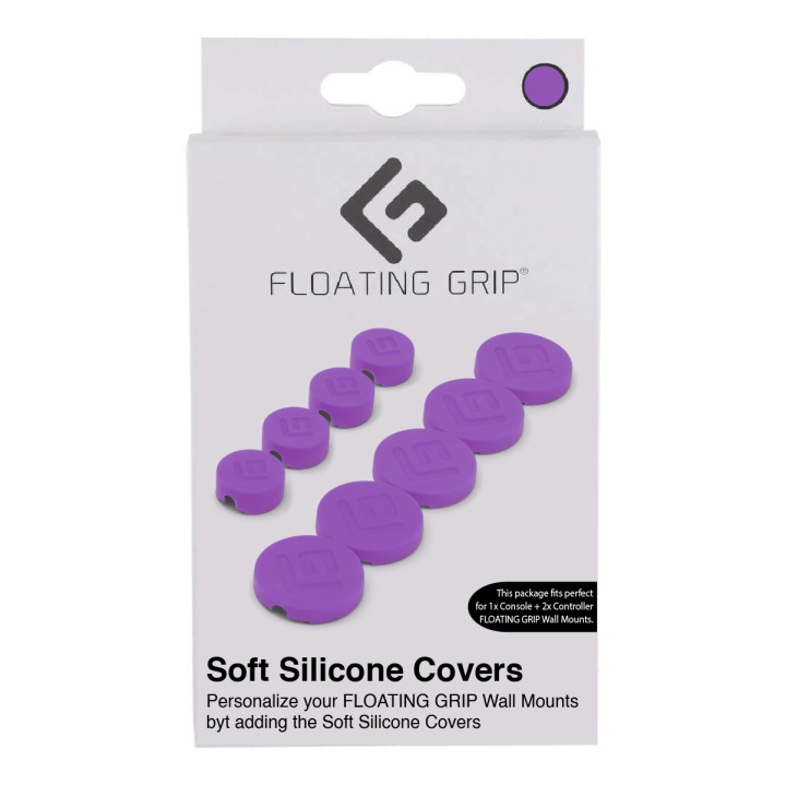 FLOATING GRIP Zachte siliconenhoezen voor muurbevestigingen in de groep COMPUTERS & RANDAPPARATUUR / GAMING / Gaming accessoires bij TP E-commerce Nordic AB (D08516)