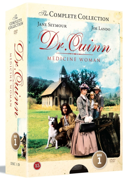 Dr. Quinn - Medicine Woman COLLECTION BOX 1 DVD - SEASON 1 - 2 - 3 in de groep HOME ELECTRONICS / Audio & Beeld / TV & Accessoires / Films / DVD bij TP E-commerce Nordic AB (D08550)