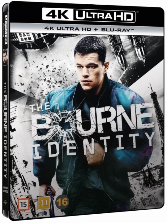 The Bourne Identity (4K Blu-Ray) in de groep HOME ELECTRONICS / Audio & Beeld / TV & Accessoires / Films / Blu-ray bij TP E-commerce Nordic AB (D08552)