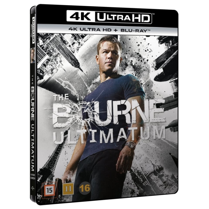 The Bourne Ultimatum (4K Blu-Ray) in de groep HOME ELECTRONICS / Audio & Beeld / TV & Accessoires / Films / Blu-ray bij TP E-commerce Nordic AB (D08553)