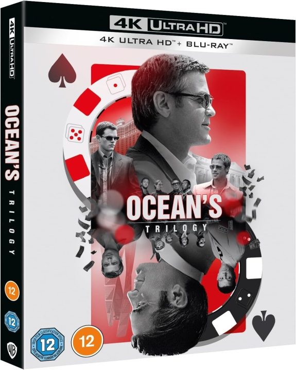 Oceans Eleven / Oceans Twelve / Oceans Thirteen 4K Ultra HD + Blu-Ray in de groep HOME ELECTRONICS / Audio & Beeld / TV & Accessoires / Films / Blu-ray bij TP E-commerce Nordic AB (D08560)