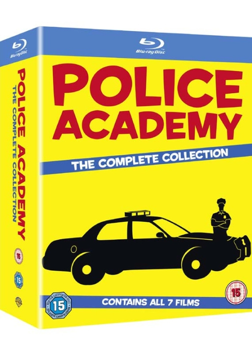 Police Academy - The Complete Collection (7 Films) Blu-Ray in de groep HOME ELECTRONICS / Audio & Beeld / TV & Accessoires / Films / Blu-ray bij TP E-commerce Nordic AB (D08572)