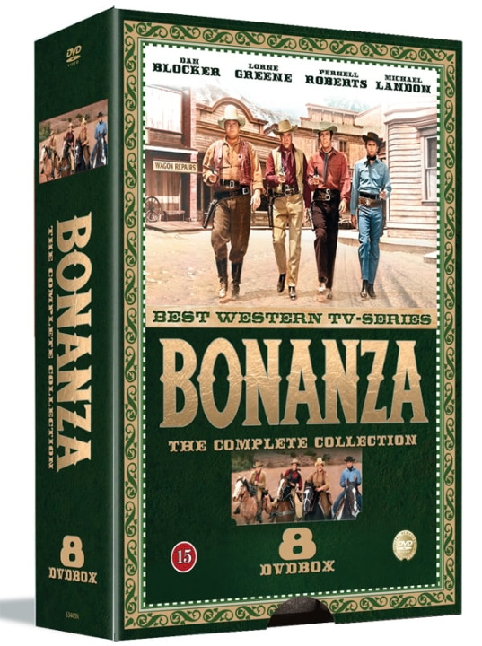 Bonanza - Season 1 - DVD in de groep HOME ELECTRONICS / Audio & Beeld / TV & Accessoires / Films / DVD bij TP E-commerce Nordic AB (D08588)