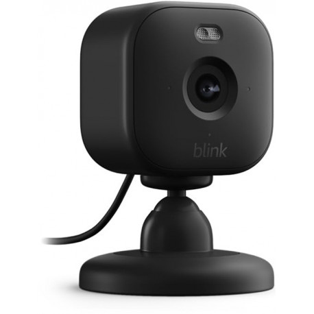 Blink Mini 2 Slimme Draadloze Binnenhuis Beveiligingscamera Zwart in de groep HUISHOUDEN & TUIN / Alarm & Beveiliging / Beveiligingscamera\'s bij TP E-commerce Nordic AB (D08614)