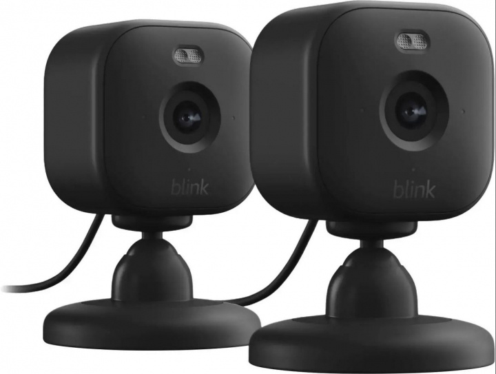 Blink Mini 2 Slimme Binnenhuis Beveiligingscamera 2st set Zwart in de groep HUISHOUDEN & TUIN / Alarm & Beveiliging / Beveiligingscamera\'s / Digitaal (netwerk) / Binnencamera\'s bij TP E-commerce Nordic AB (D08615)