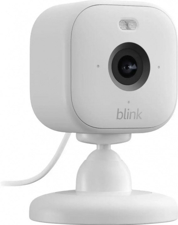 Blink Mini 2 Slimme Binnenhuis Beveiligingscamera Wit in de groep HUISHOUDEN & TUIN / Alarm & Beveiliging / Beveiligingscamera\'s / Digitaal (netwerk) / Binnencamera\'s bij TP E-commerce Nordic AB (D08617)