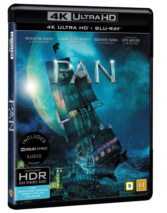 Pan (4K Blu-Ray) in de groep HOME ELECTRONICS / Audio & Beeld / TV & Accessoires / Films / Blu-ray bij TP E-commerce Nordic AB (D08637)