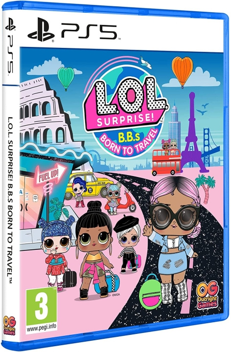 L.O.L. Surprise! B.B.s BORN TO TRAVEL (PS5) in de groep HOME ELECTRONICS / Spelconsoles en accessoires / Sony PlayStation 5 / Spel bij TP E-commerce Nordic AB (D08683)