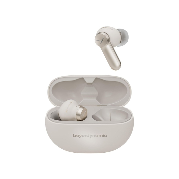 beyerdynamic AMIRON 100 Cream hoofdtelefoon met open achterkant in de groep HOME ELECTRONICS / Audio & Beeld / Koptelefoon & Accessoires / Koptelefoon bij TP E-commerce Nordic AB (D08696)