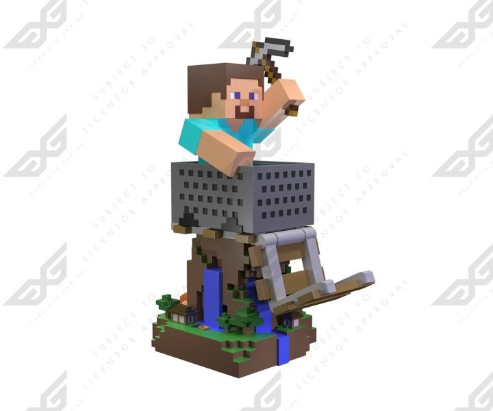 Cable Guys Minecraft Steve R.E.S.T in de groep COMPUTERS & RANDAPPARATUUR / GAMING / Gaming accessoires bij TP E-commerce Nordic AB (D08773)