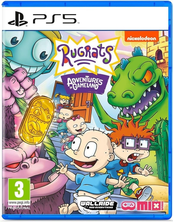 Rugrats - Adventures in Gameland (PS5) in de groep HOME ELECTRONICS / Spelconsoles en accessoires / Sony PlayStation 5 / Spel bij TP E-commerce Nordic AB (D08812)