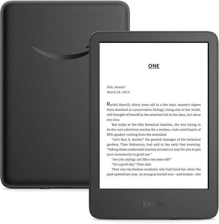 Amazon Kindle 2024 6 16 GB - Zonder reclame - Zwart in de groep SMARTPHONE & TABLETS / Tabletten lezen bij TP E-commerce Nordic AB (D08823)