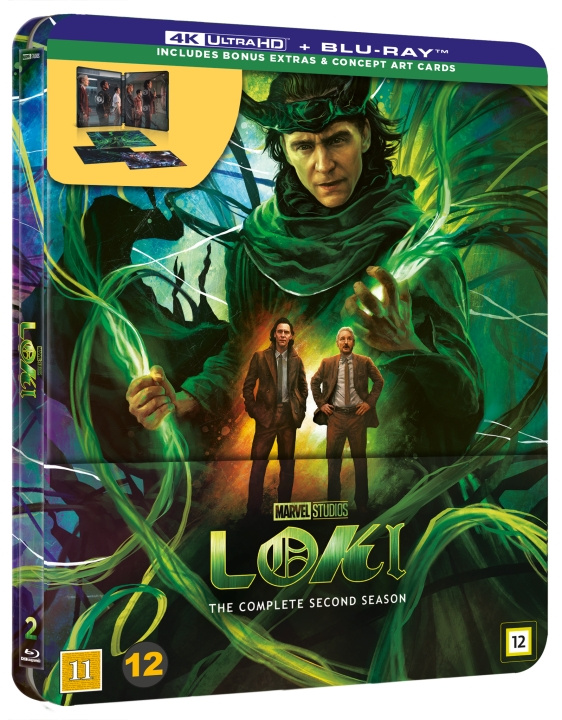 Loki S2 - STEELBOOK LIMITED EDITION in de groep HOME ELECTRONICS / Audio & Beeld / TV & Accessoires / Films / Blu-ray bij TP E-commerce Nordic AB (D08866)