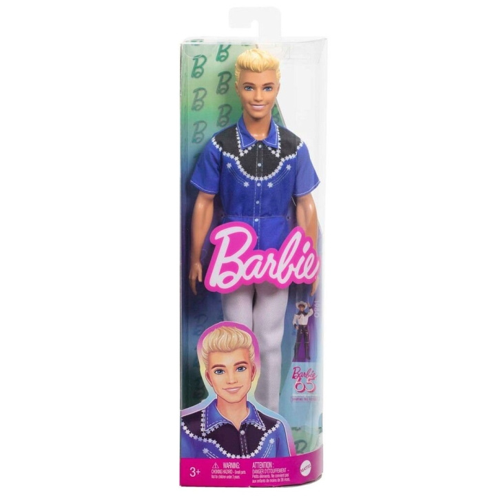 Barbie Fashionista - Ken Western (960-2453) in de groep SPEELGOED, KINDER- & BABYPRODUCTEN / Speelgoed / Docks & Accessoires bij TP E-commerce Nordic AB (D08878)