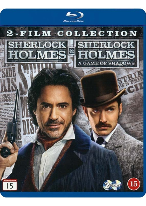 Sherlock Holmes Collection, The (2 film) (Blu-ray) in de groep HOME ELECTRONICS / Audio & Beeld / TV & Accessoires / Films / Blu-ray bij TP E-commerce Nordic AB (D08891)