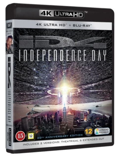 Independence Day 20th Anniv. in de groep HOME ELECTRONICS / Audio & Beeld / TV & Accessoires / Films / Blu-ray bij TP E-commerce Nordic AB (D08902)