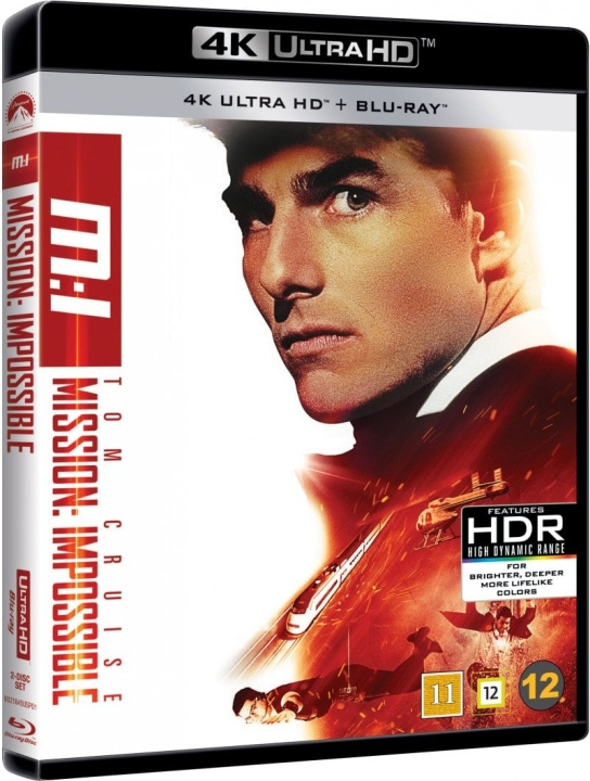 Mission: Impossible 1 (4K Blu-Ray) in de groep HOME ELECTRONICS / Audio & Beeld / TV & Accessoires / Films / Blu-ray bij TP E-commerce Nordic AB (D08915)