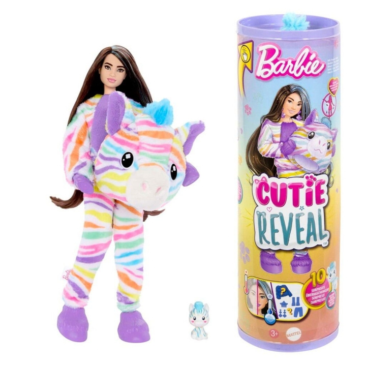 Barbie Cutie Onthulling Kleurendromen - Zebra (960-2479) in de groep SPEELGOED, KINDER- & BABYPRODUCTEN / Speelgoed / Docks & Accessoires bij TP E-commerce Nordic AB (D08922)