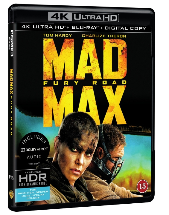 Mad Max: Fury Road (4K Blu-Ray) in de groep HOME ELECTRONICS / Audio & Beeld / TV & Accessoires / Films / Blu-ray bij TP E-commerce Nordic AB (D08924)