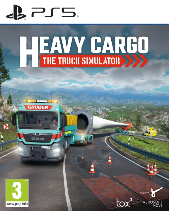 Heavy Cargo - The Truck Simulator (PS5) in de groep HOME ELECTRONICS / Spelconsoles en accessoires / Sony PlayStation 5 / Spel bij TP E-commerce Nordic AB (D08931)