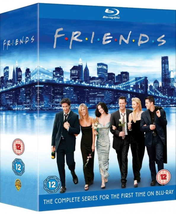 Friends: The Complete Series Blu-ray - UK Import in de groep HOME ELECTRONICS / Audio & Beeld / TV & Accessoires / Films / Blu-ray bij TP E-commerce Nordic AB (D08977)