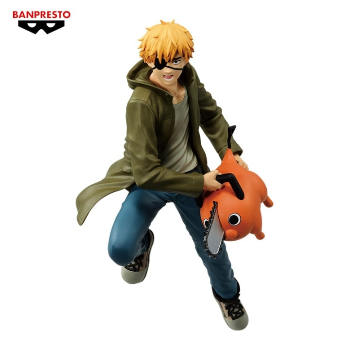 Banpresto Chainsaw Man Denji & Pochita - (BP89276P) in de groep SPEELGOED, KINDER- & BABYPRODUCTEN / Speelgoed / Figuren, Miniaturen & accessoires bij TP E-commerce Nordic AB (D08995)