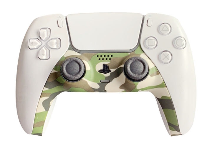 Piranha PS5 Controller Skins - Camo Groen in de groep HOME ELECTRONICS / Spelconsoles en accessoires / Sony PlayStation 5 / Accessoires bij TP E-commerce Nordic AB (D09002)