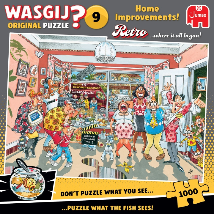 Wasgij Retro Origineel - #9 Verbeteringen aan huis! (1000 stukjes) in de groep SPORT, VRIJE TIJD & HOBBY / Hobby / Puzzel bij TP E-commerce Nordic AB (D09023)