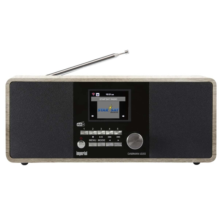 imperial Dabman i220 Beige FM / DAB+ / Internet / Bluetooth in de groep HOME ELECTRONICS / Audio & Beeld / Thuisbioscoop, Hifi en Draagbaar / Radio & Wekkers / Draadloze audiozender bij TP E-commerce Nordic AB (D09068)