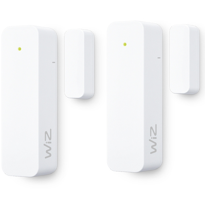 WiZ WiFi Smart Kontaktsensor 2-pack in de groep HUISHOUDEN & TUIN / Smart home / Slimme huissystemen bij TP E-commerce Nordic AB (D09090)