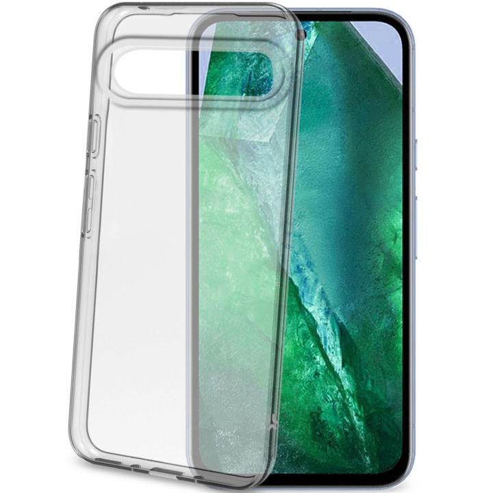 Celly Gelskin TPU Cover Google Pixel 9 / Pixel 9 Pro Transparent in de groep SMARTPHONE & TABLETS / Mobielbescherming / Google bij TP E-commerce Nordic AB (D09091)