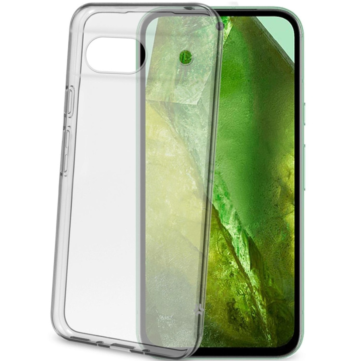 Celly Gelskin TPU Cover Google Pixel 8A Transparent in de groep SMARTPHONE & TABLETS / Mobielbescherming / Google bij TP E-commerce Nordic AB (D09093)